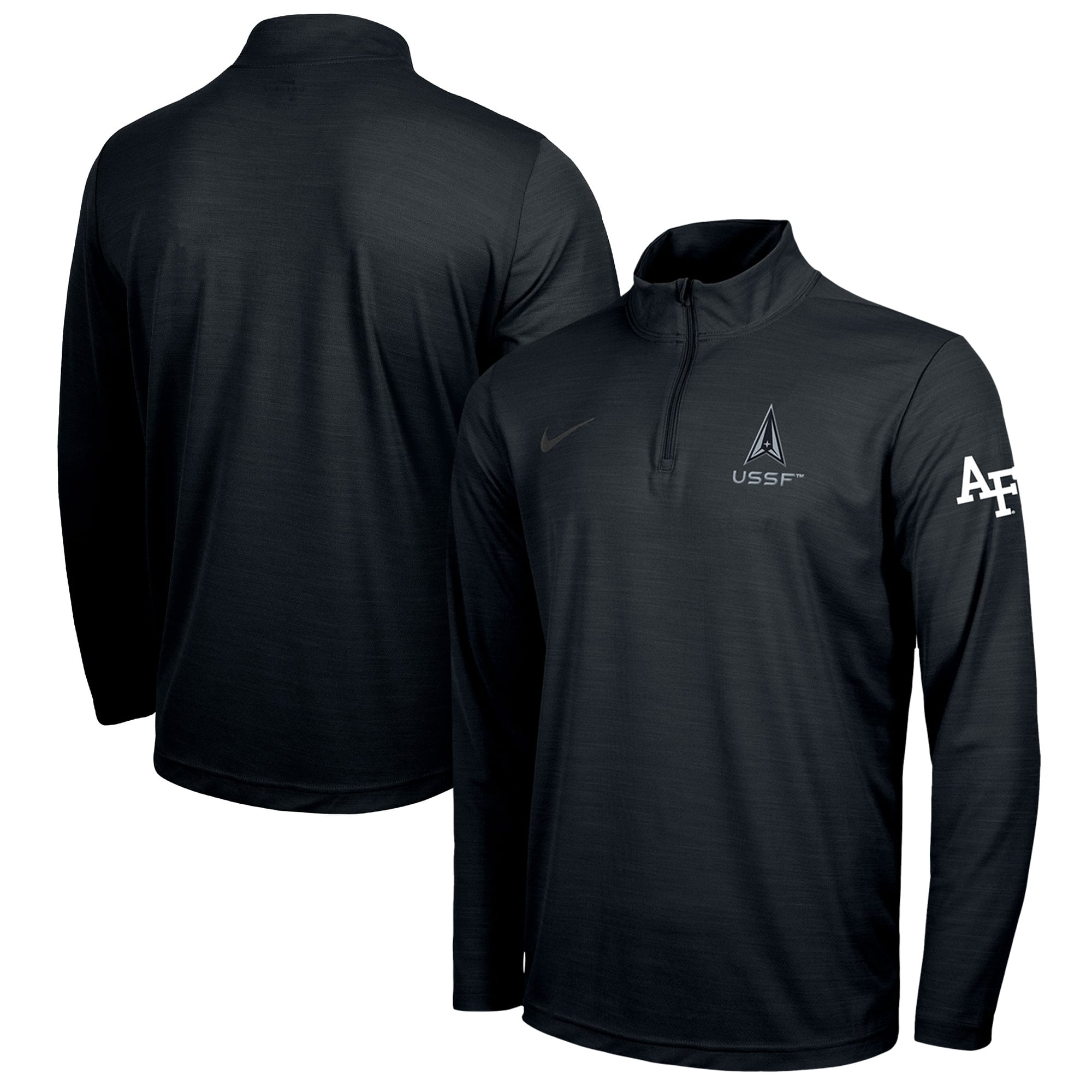 Men's Nike Black Air Force Falcons Space Force Rivalry Logo