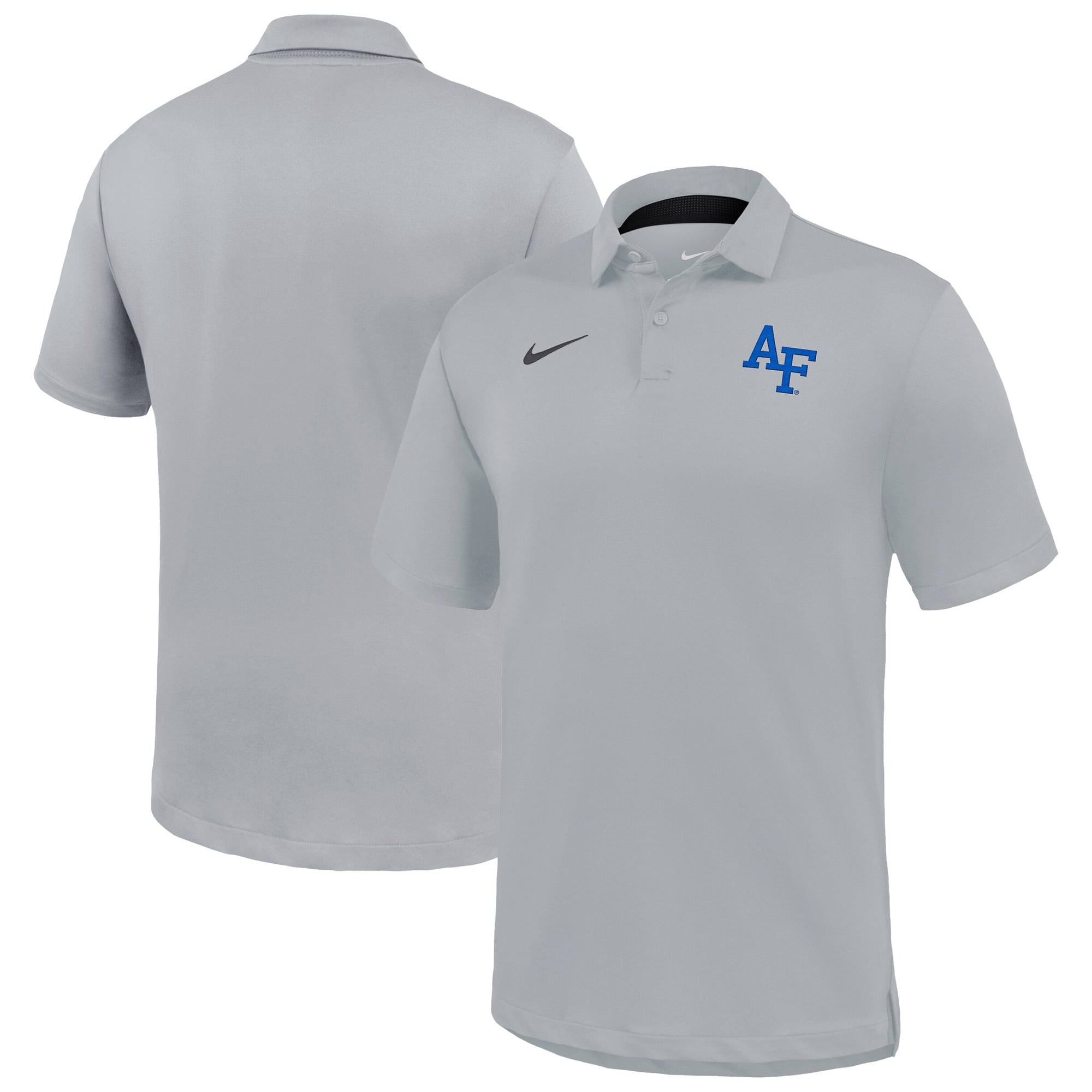 Polo Nike Air Force Falcons Dri-FIT Tour gris pour homme