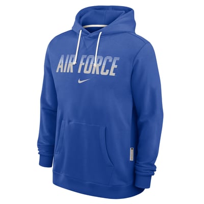 Air Force Falcons Nike 2026 Sideline Standard Issue Dri-FIT Hoodie - Royal