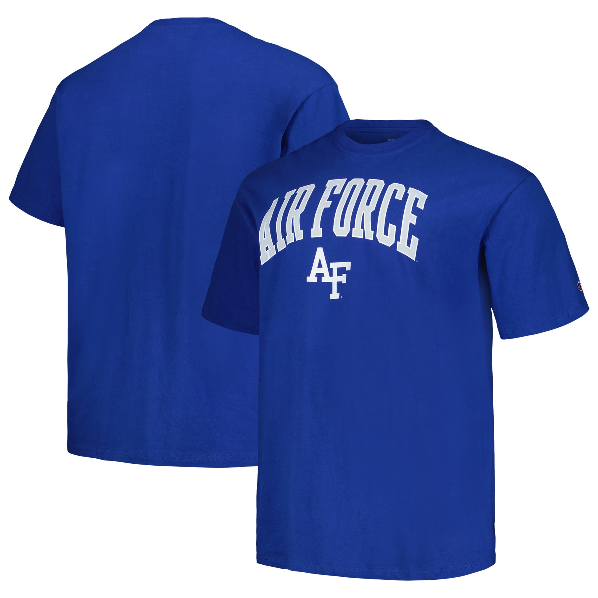 T-shirt homme Royal Air Force Falcons Champion Grandes Tailles avec logo en arche