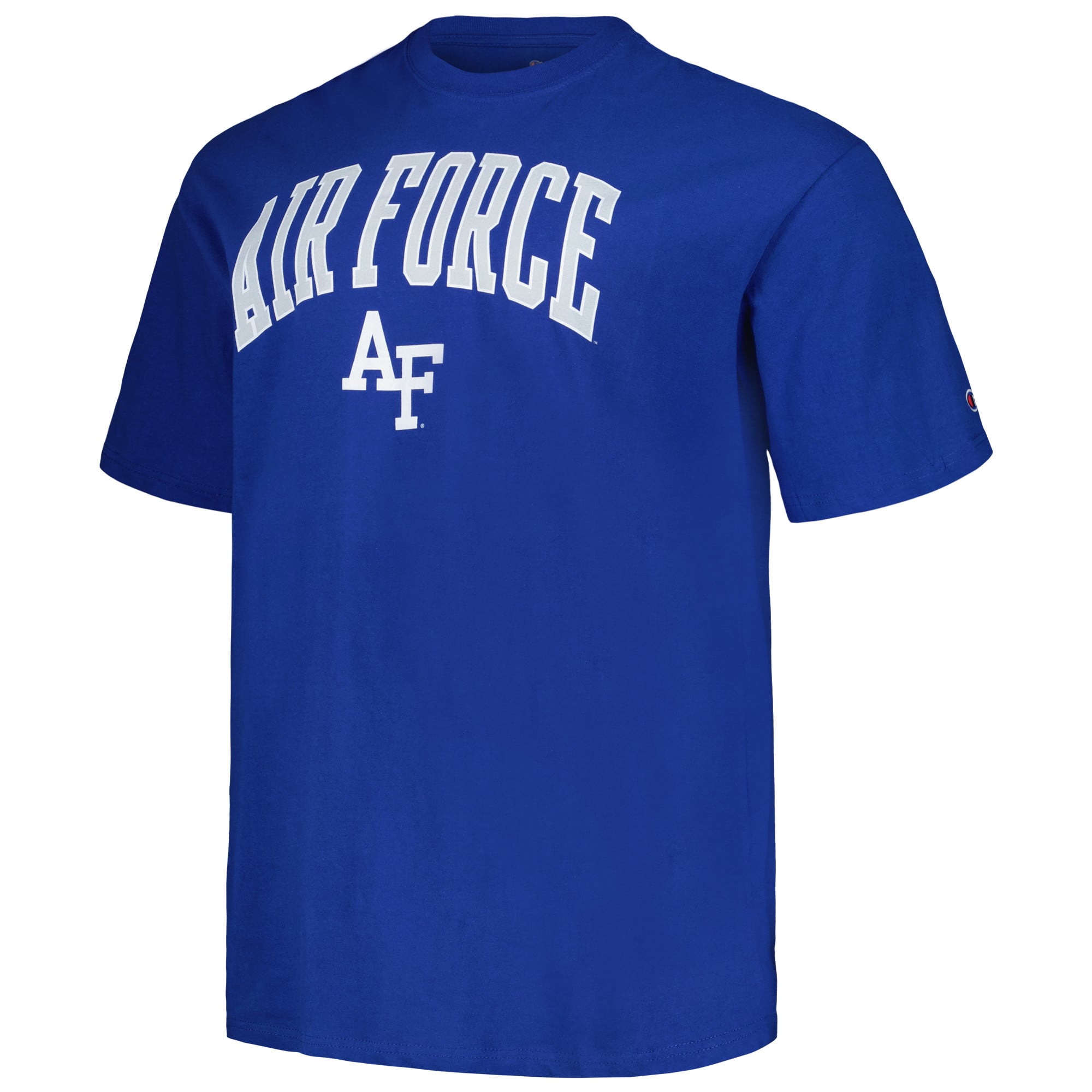 T-shirt homme Royal Air Force Falcons Champion Grandes Tailles avec logo en arche