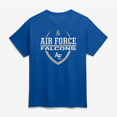  Air Force Falcons Football Fan T-Shirt - Royal