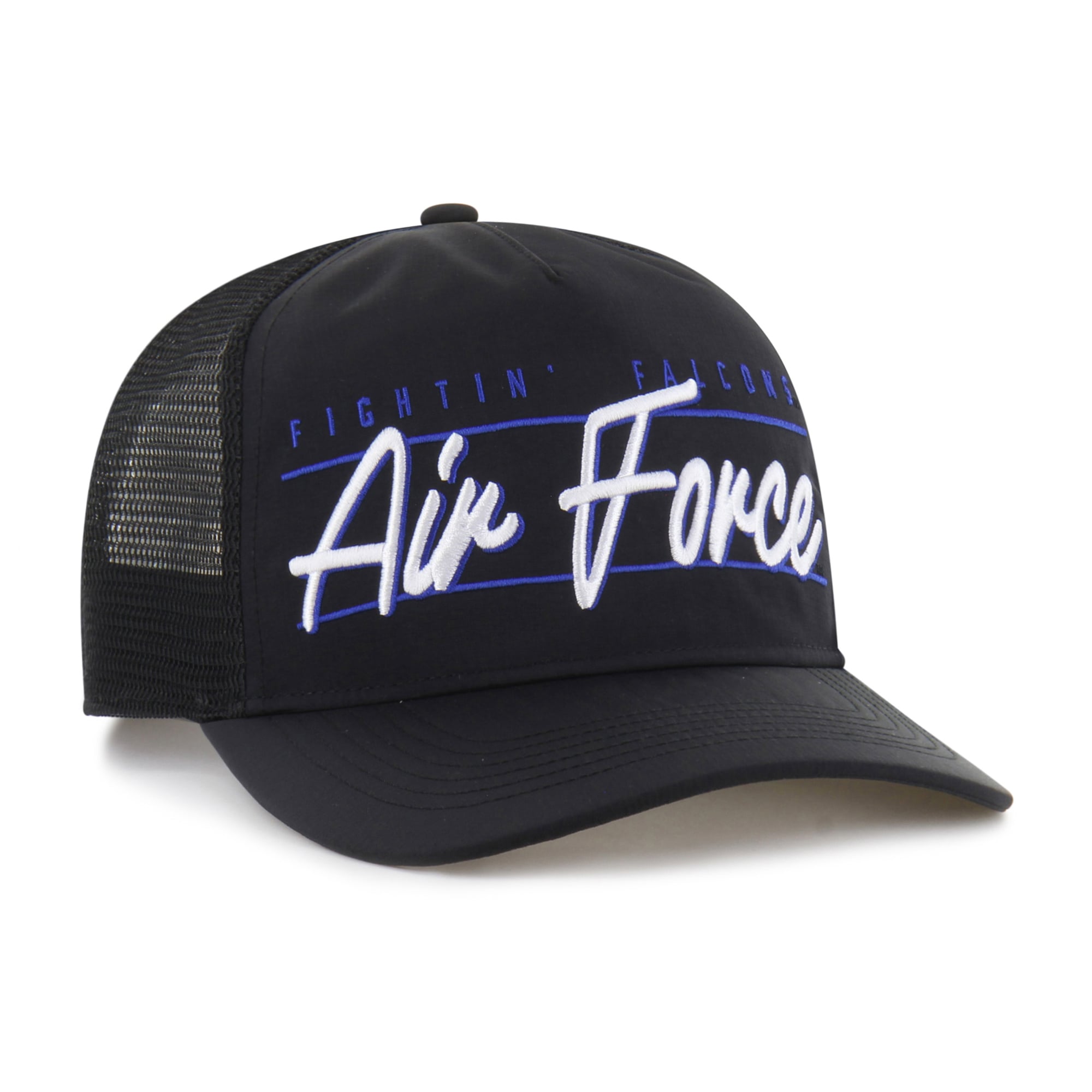 Casquette unisexe '47 Black Air Force Falcons brrr° Condor Mesh Hitch ajustable