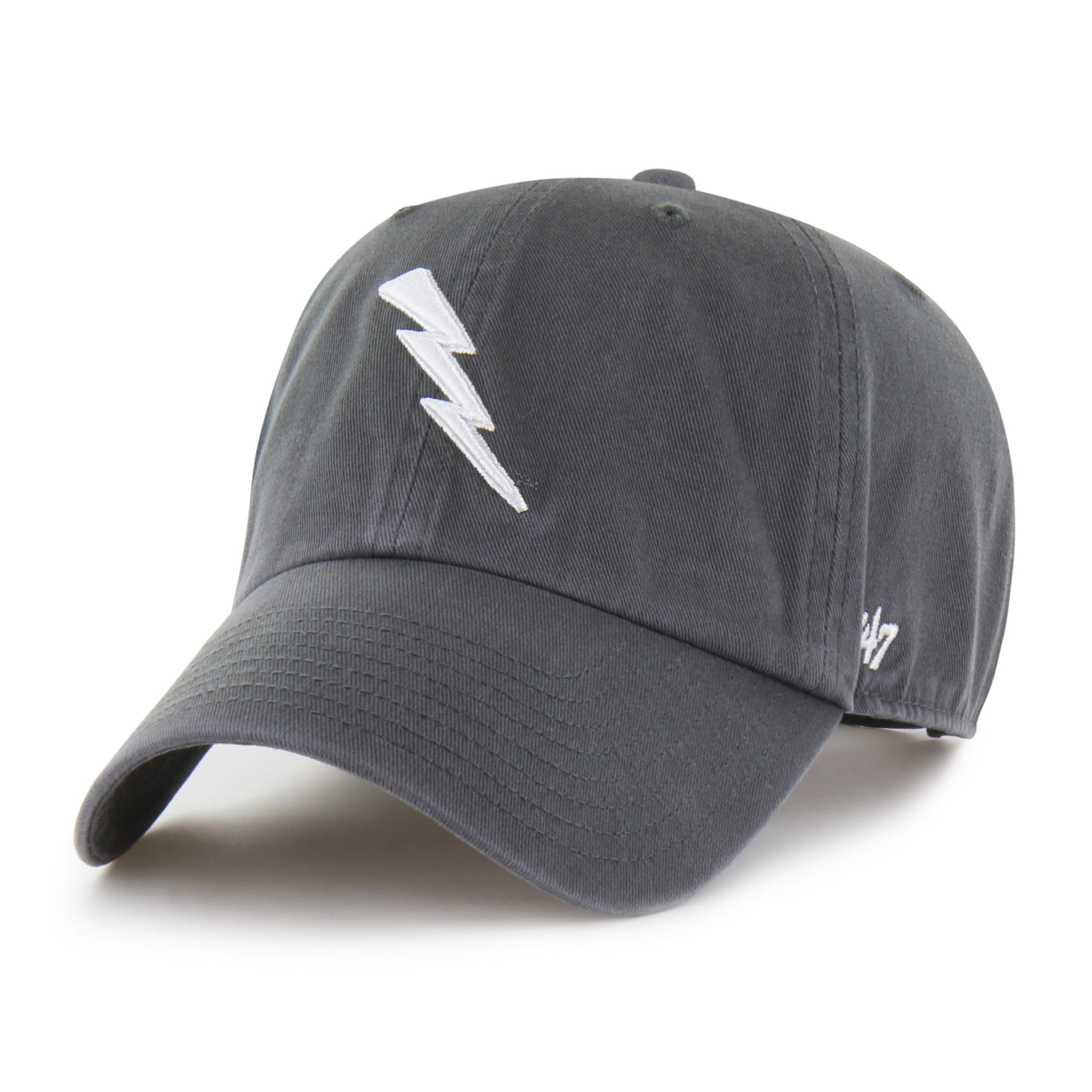 Unisex '47 Charcoal Air Force Falcons Mascot Clean Up Adjustable Hat