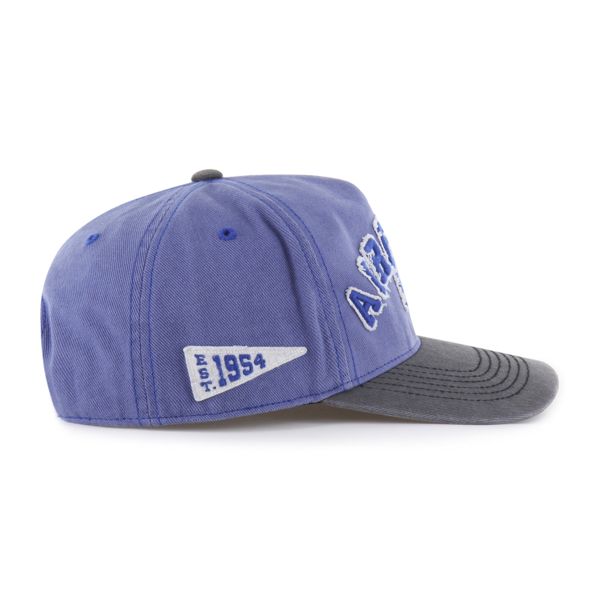 Unisex '47 Royal/Black Air Force Falcons Well-Worn Calderwood Hitch Adjustable Hat