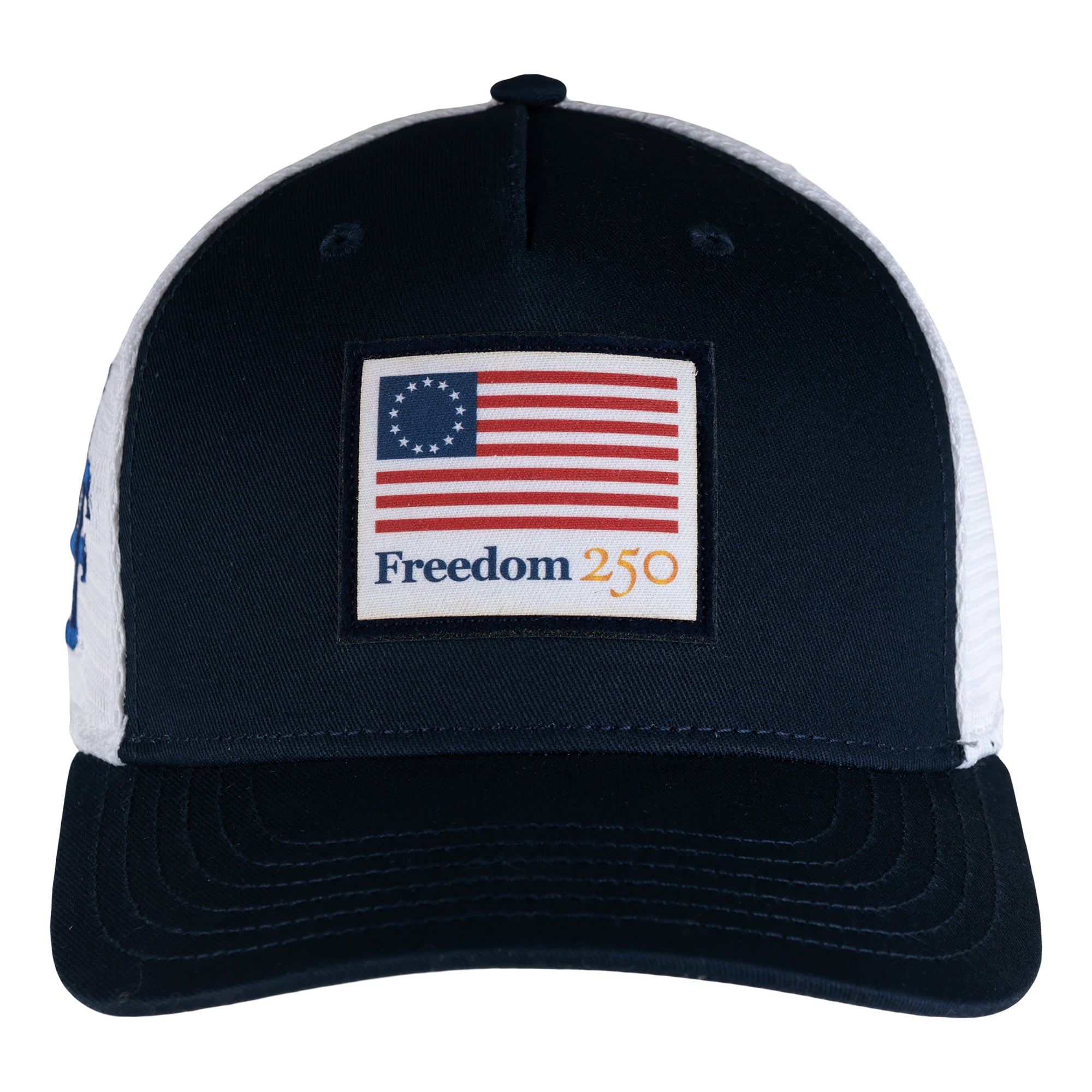 Casquette trucker unisexe ajustable Ahead Navy Air Force Falcons Americana Wave Rider