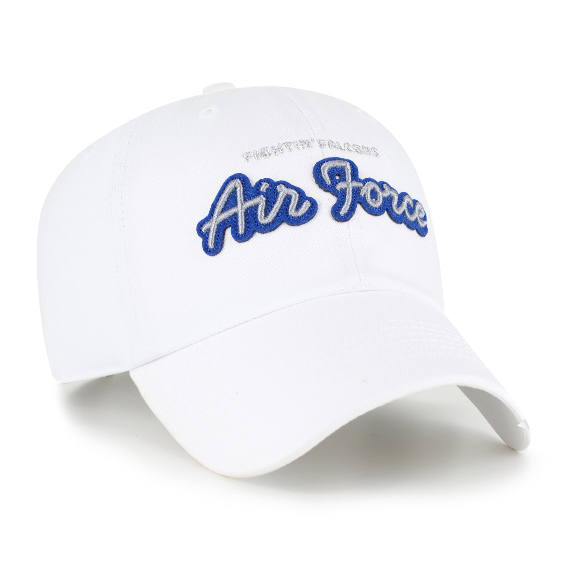 Women's '47 White Air Force Falcons Trendy Script Clean Up Adjustable Hat