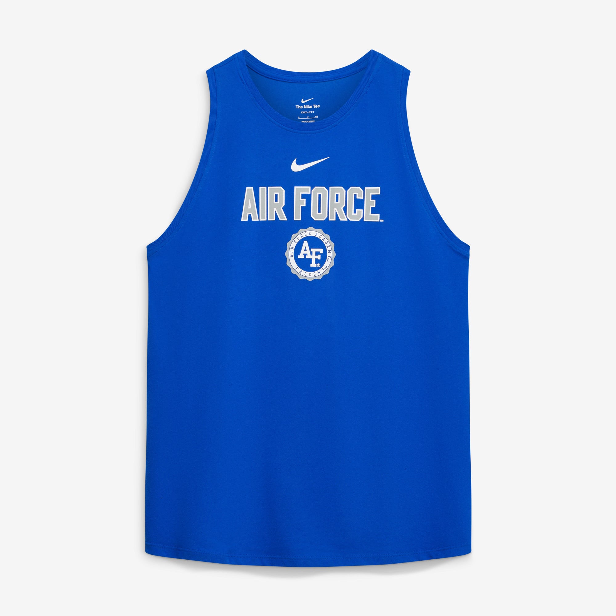Women's Nike Royal Air Force Falcons Dri-FIT Tomboy Tank Top