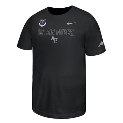 Air Force Falcons Nike Youth 2026 Rivalry Collection T-Shirt - Black