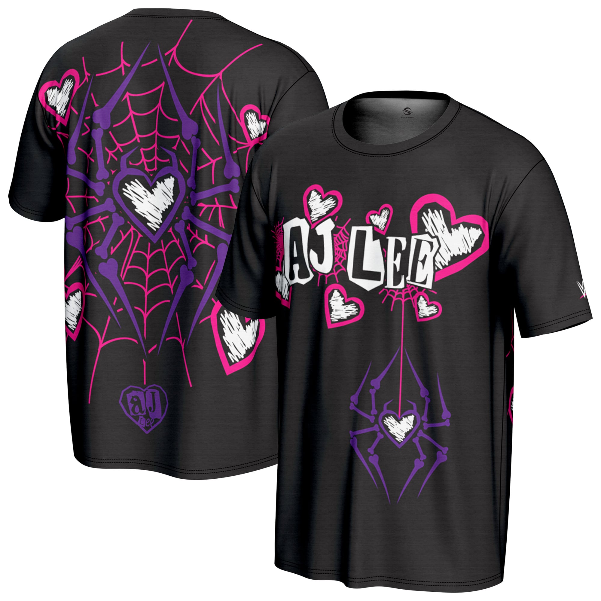 90s Lee All Oyer Pattern Tee Spider Web