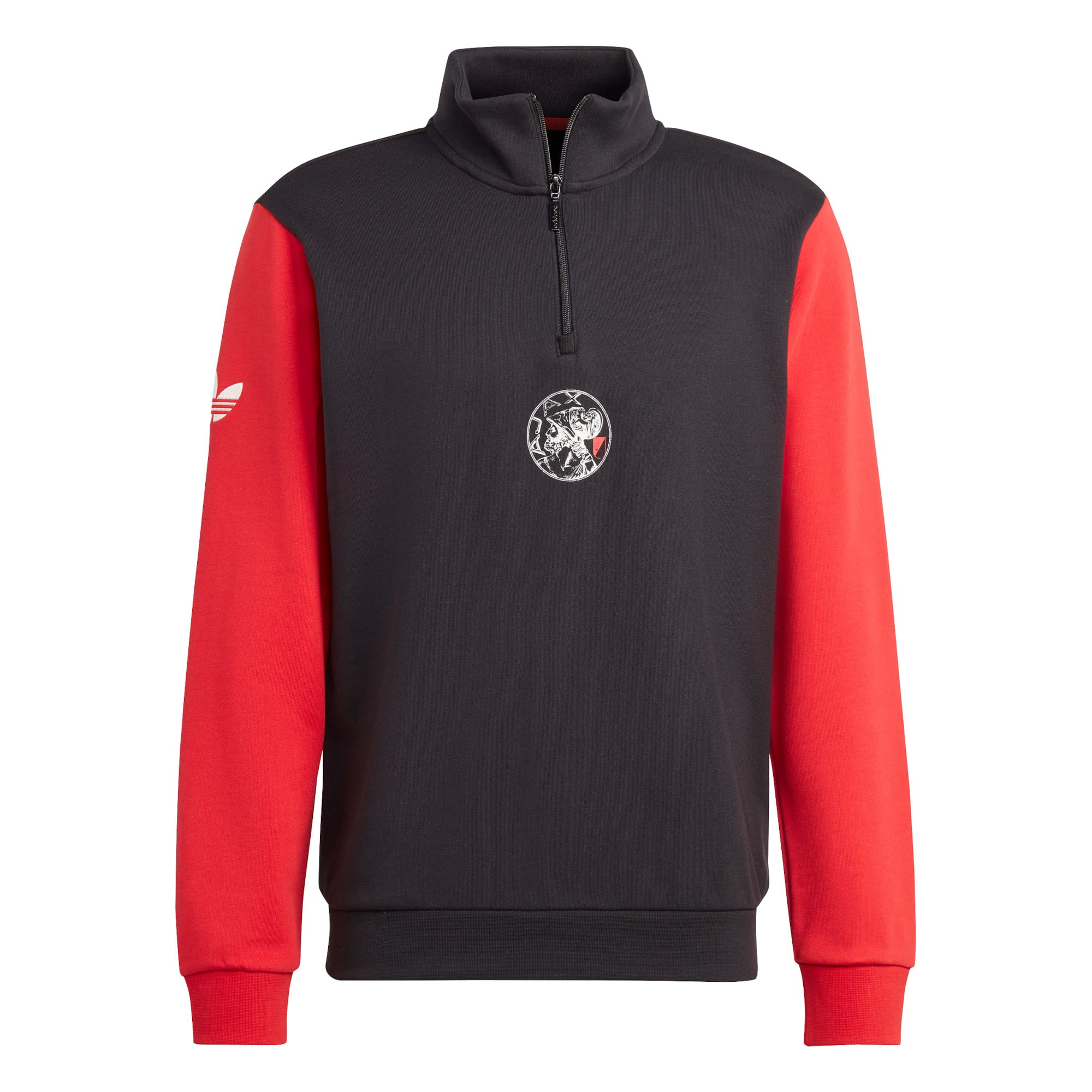 Ajax x adidas Originals Quarter Zip Fleece - Black
