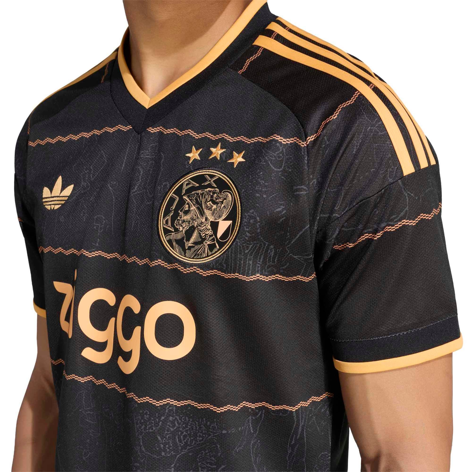 Men's adidas Black Ajax 2026/27 Away Replica Jersey