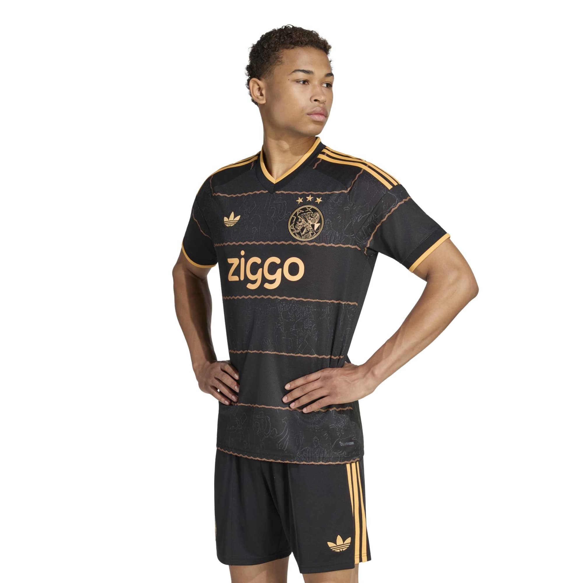 Men's adidas Black Ajax 2026/27 Away Replica Jersey
