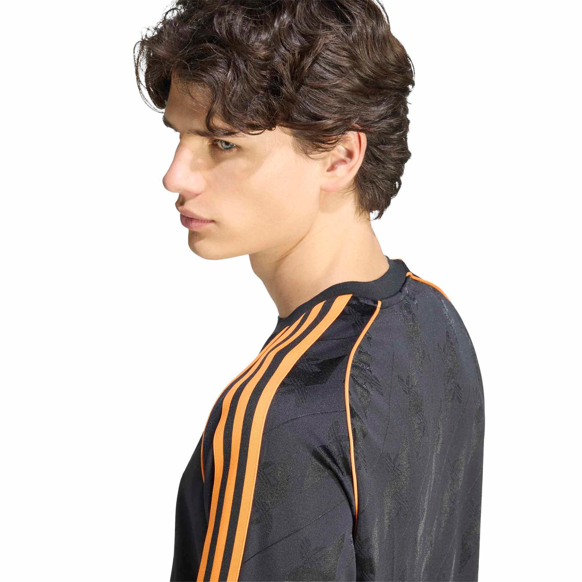 Men's adidas Originals Black Ajax 2026/27 Replica Long Sleeve Jersey