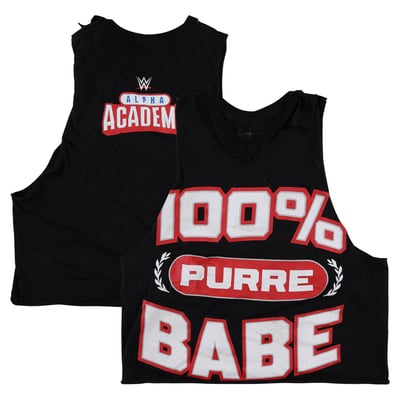 Akira Tozawa Event-Worn Black 100% Purre Babe T-Shirt - Worn During the July 27, 2026, Episode of Monday Night RAW from Los Angeles, California