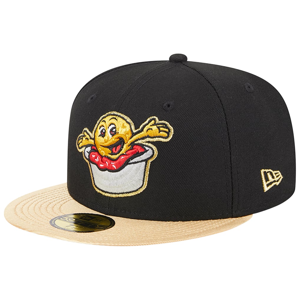 Akron RubberDucks New Era Theme Nights Akron Choucroute Balls 59FIFTY Chapeau ajusté - Noir