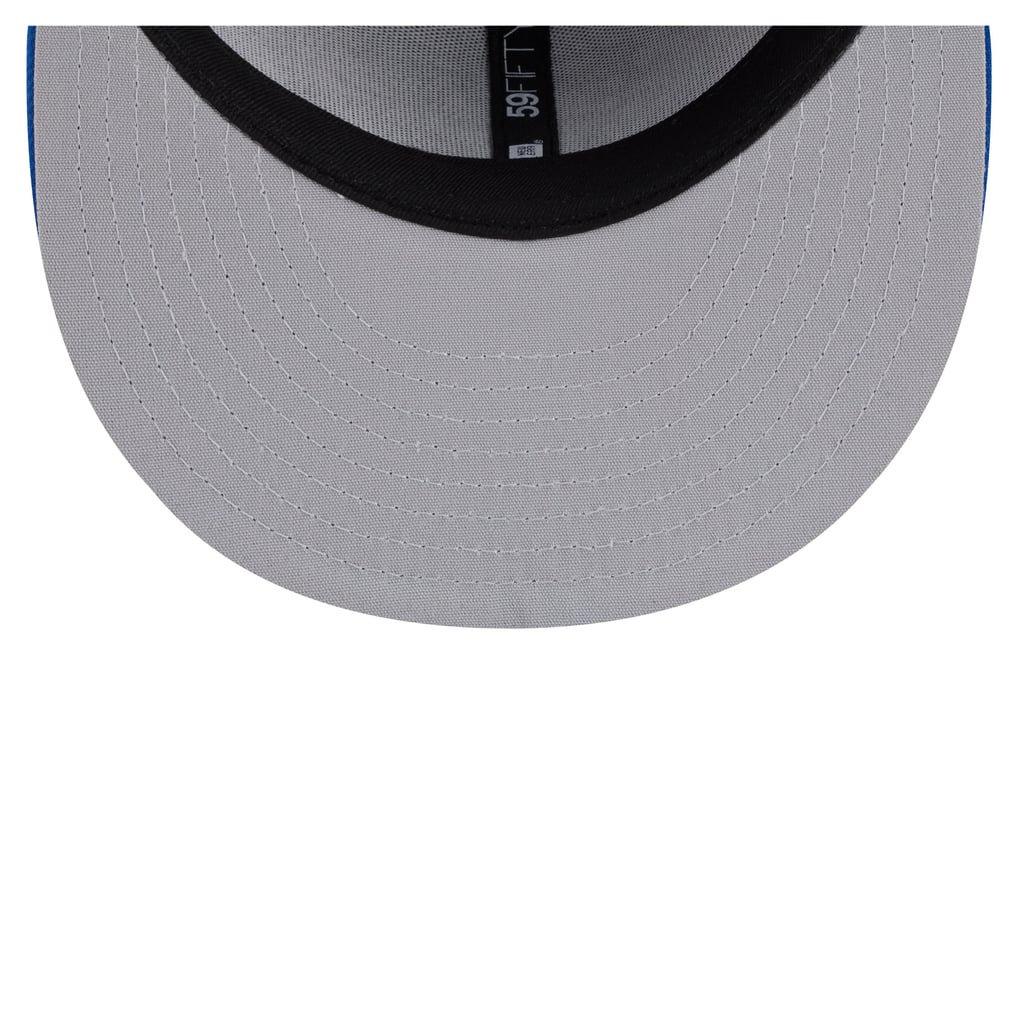 Casquette ajustée Akron RubberDucks New Era Minor League Theme Nights 59FIFTY - Gris/Bleu