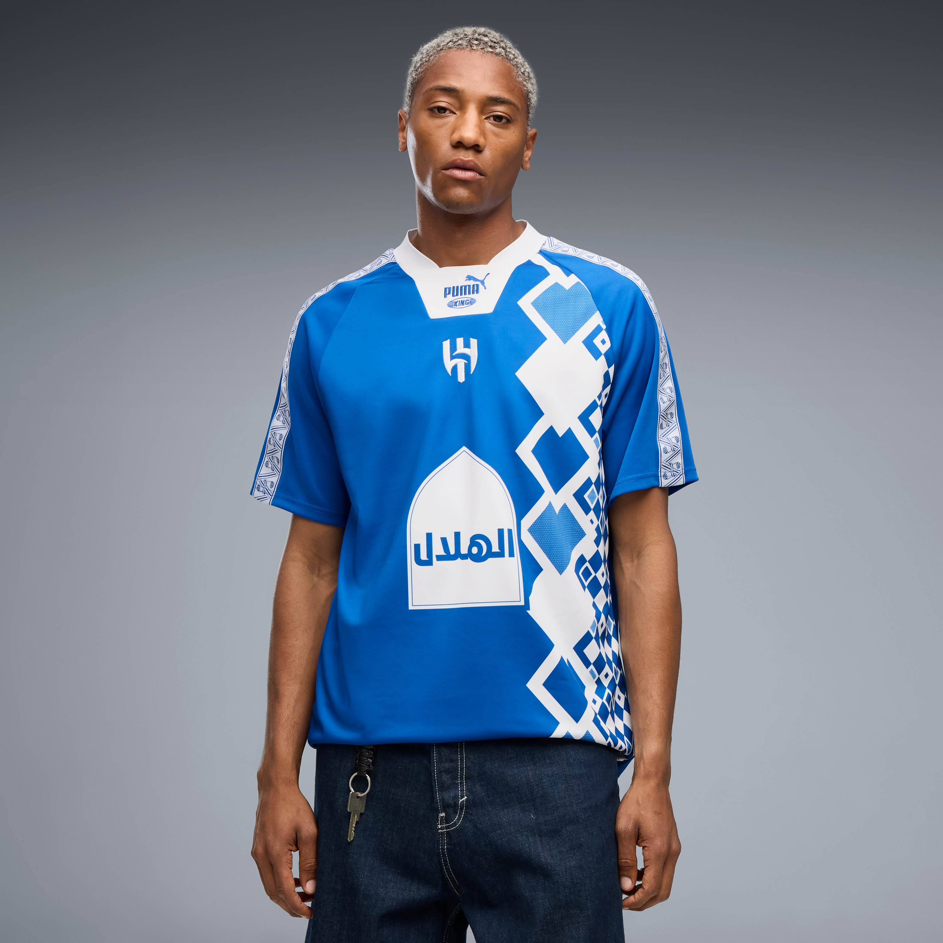 Men's Puma Blue Al Hilal 2026/27 Lifestyle Fashion Jersey