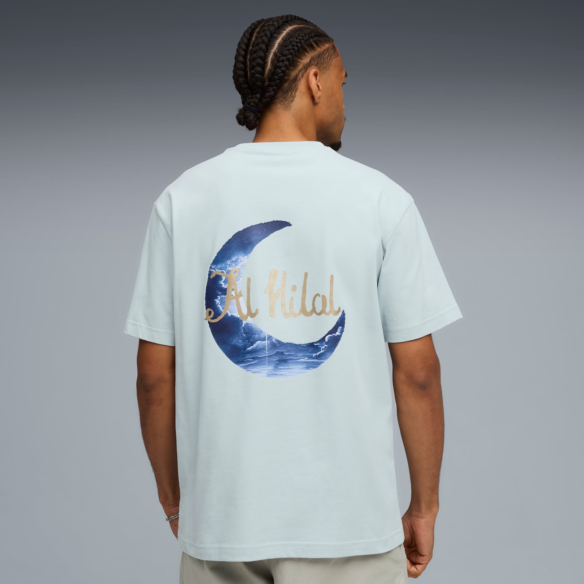 Men's Puma x KidSuper Blue Al Hilal 2025 FIFA Club World Cup Graphic T-Shirt