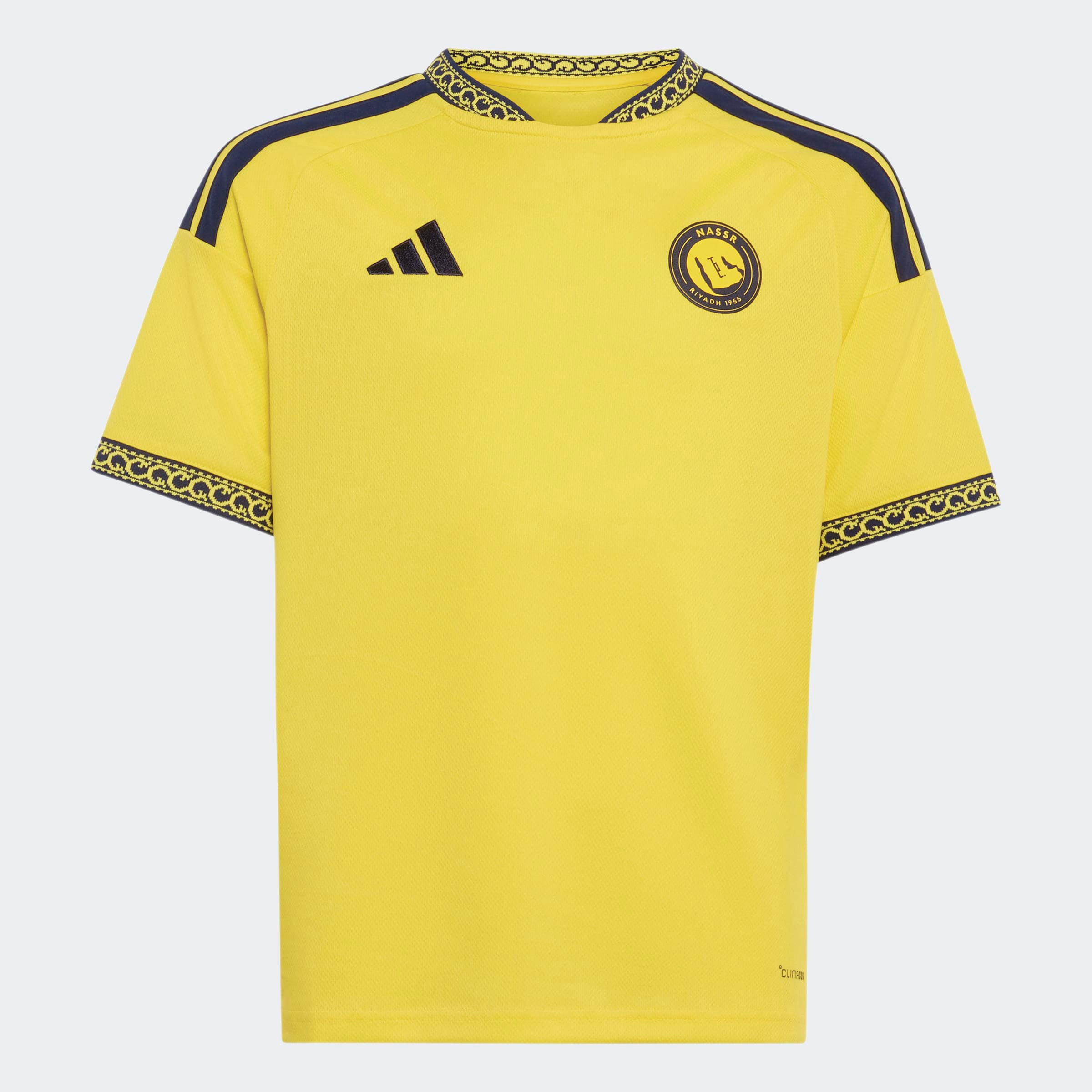 Youth adidas Cristiano Ronaldo Yellow Al-Nassr FC 2026/27 Home Replica Jersey