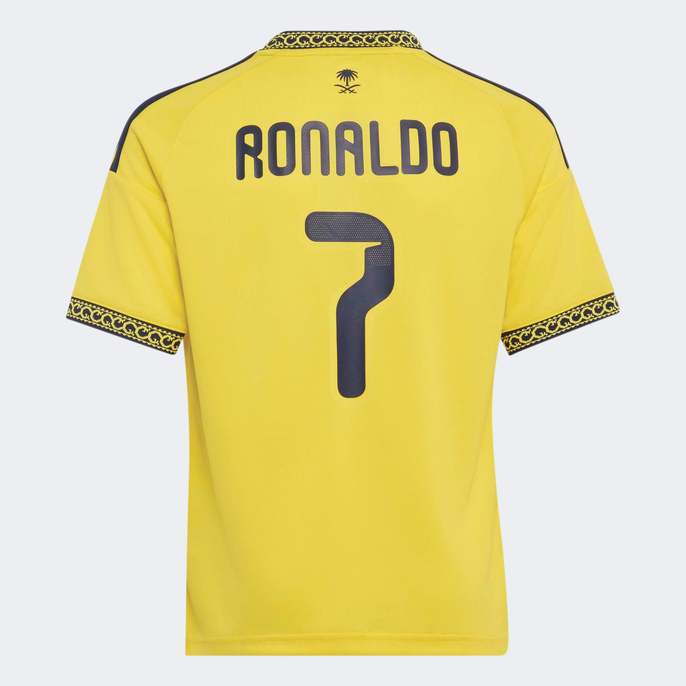 Youth adidas Cristiano Ronaldo Yellow Al-Nassr FC 2026/27 Home Replica Jersey
