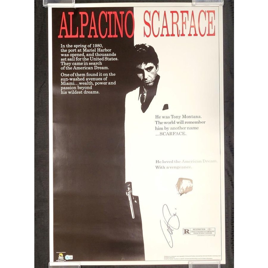 Scarface Movie Poster Scarface Movie Poster' Poster, Picture, Metal