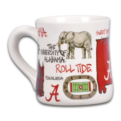 Alabama Crimson Tide 16oz. Hometown Mug