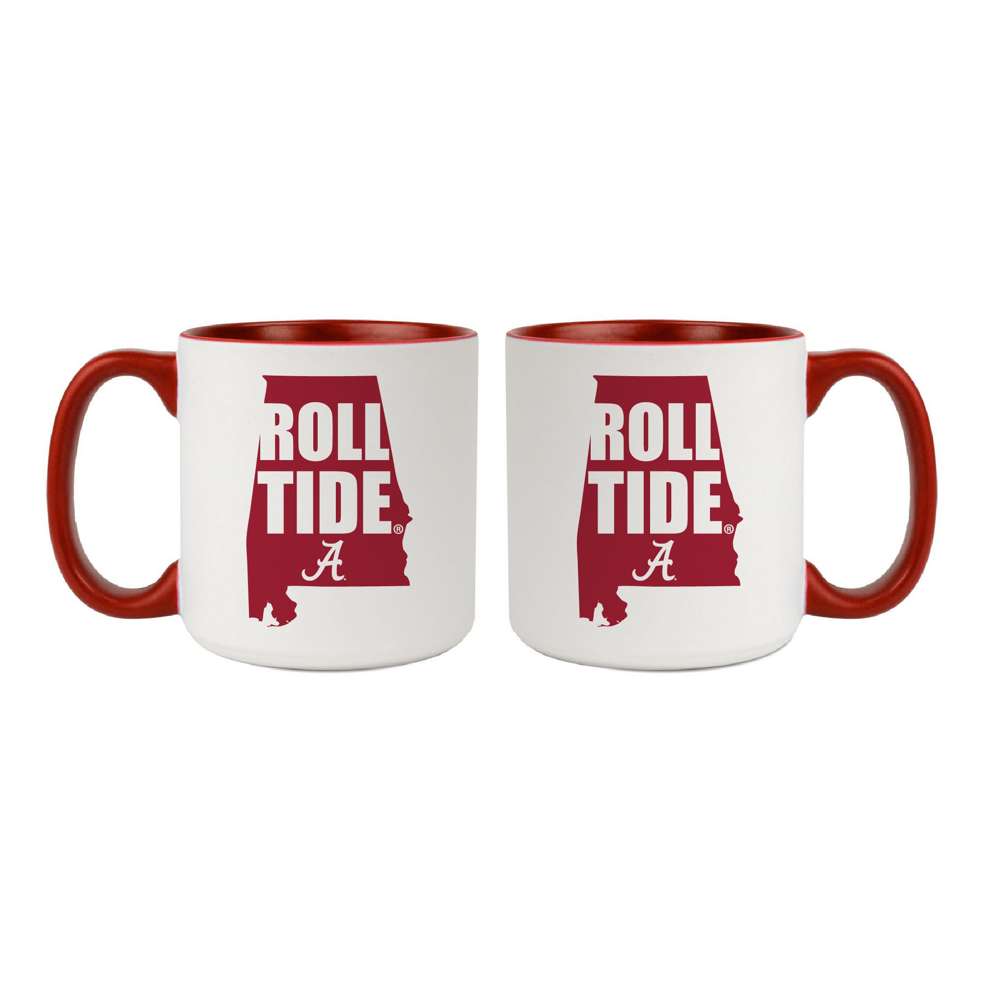 Ensemble de 2 tasses Alabama Crimson Tide de 59 cl « Mon État »