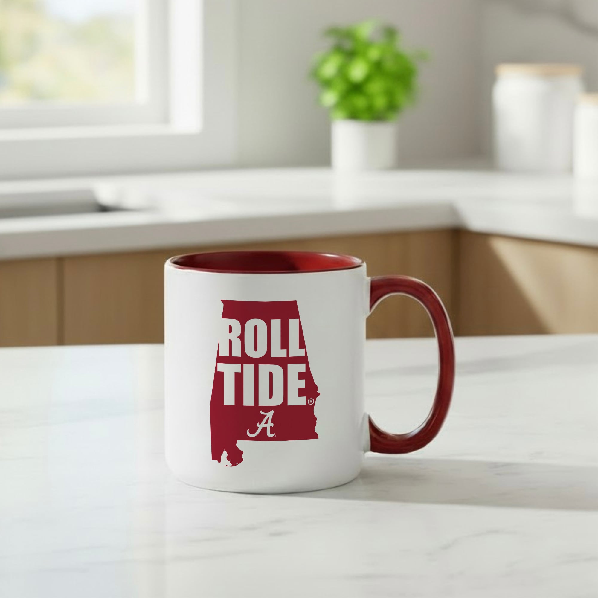 Ensemble de 2 tasses Alabama Crimson Tide de 59 cl « Mon État »