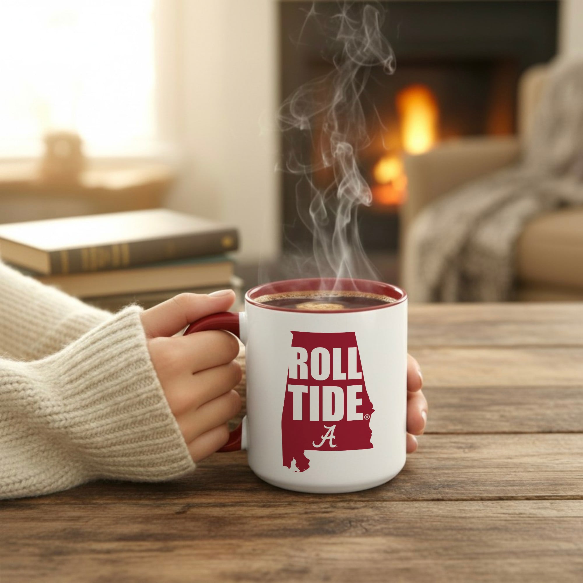 Ensemble de 2 tasses Alabama Crimson Tide de 59 cl « Mon État »