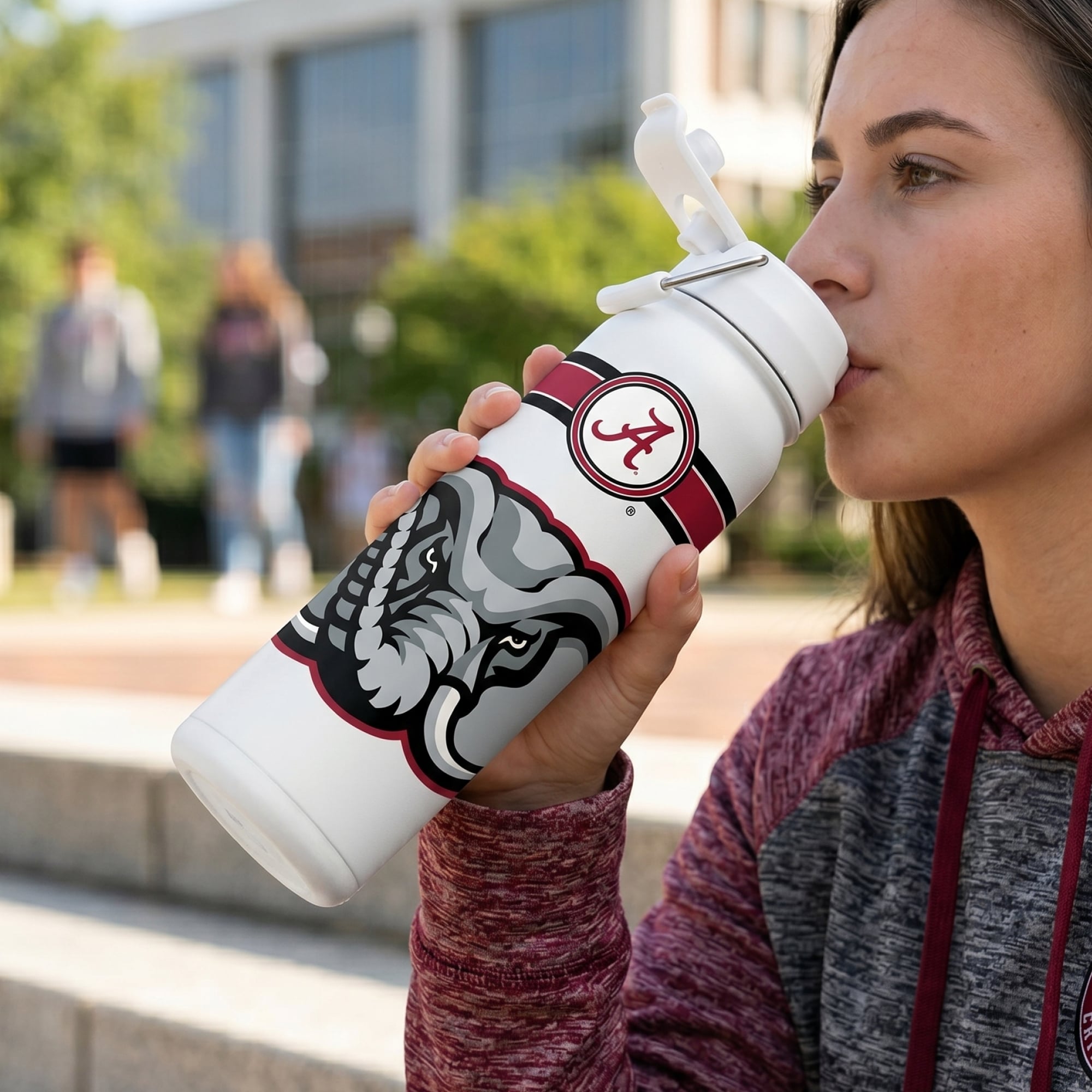 Alabama Crimson Tide 24oz. Triple Option Bottle