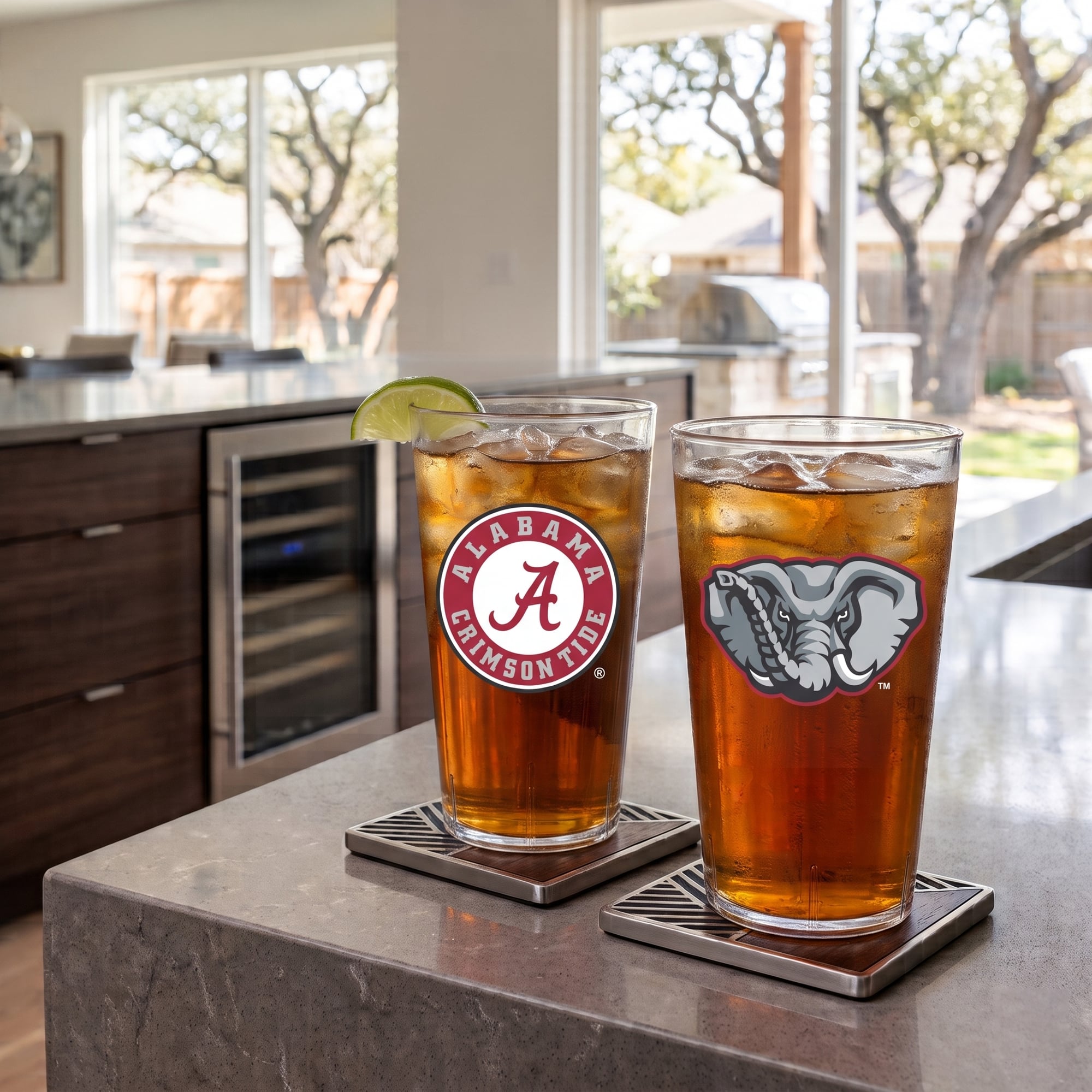 Alabama Crimson Tide 24oz. Two-Pack Tritan Tumbler Set