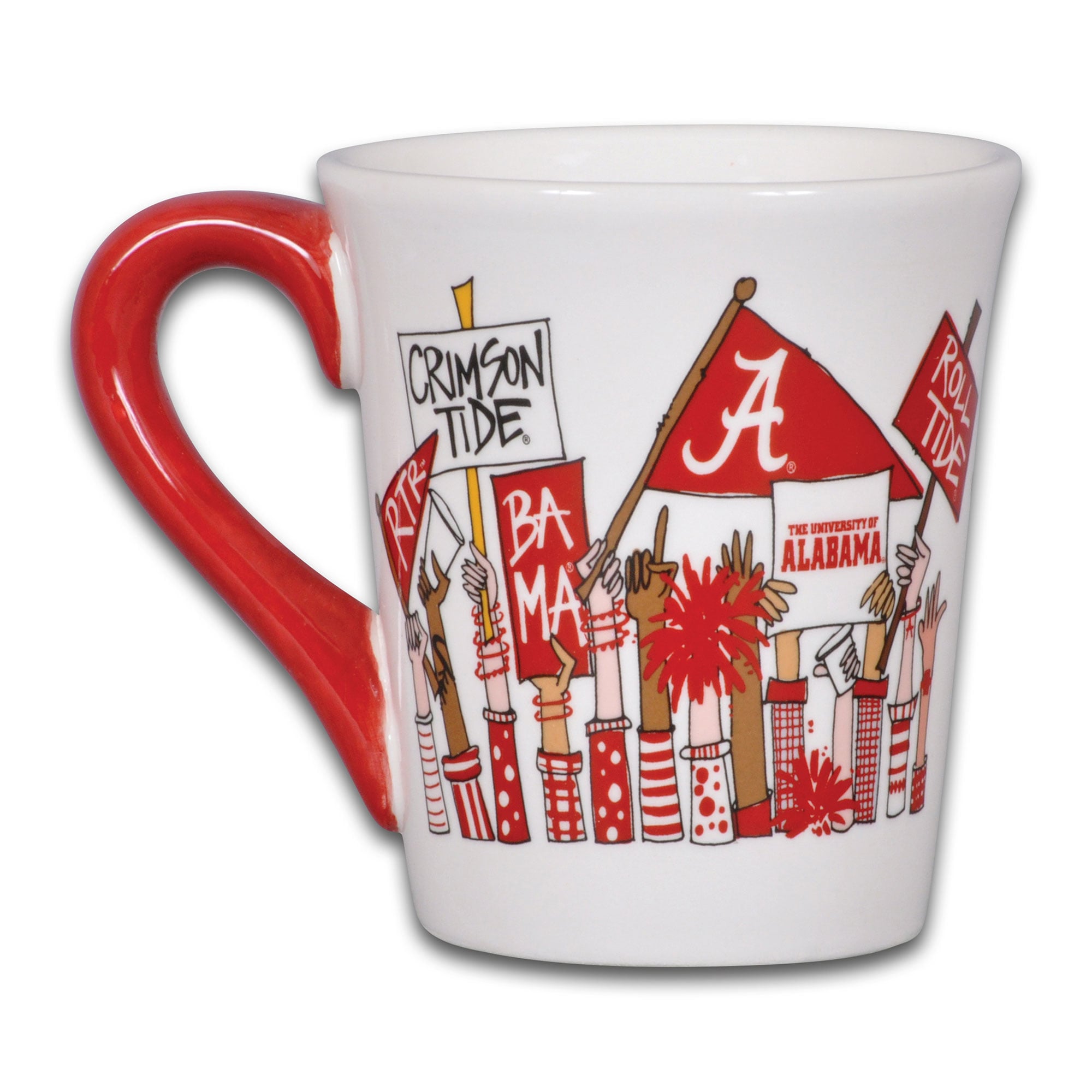 Mug de supporter Alabama Crimson Tide de 887 ml (30 oz).