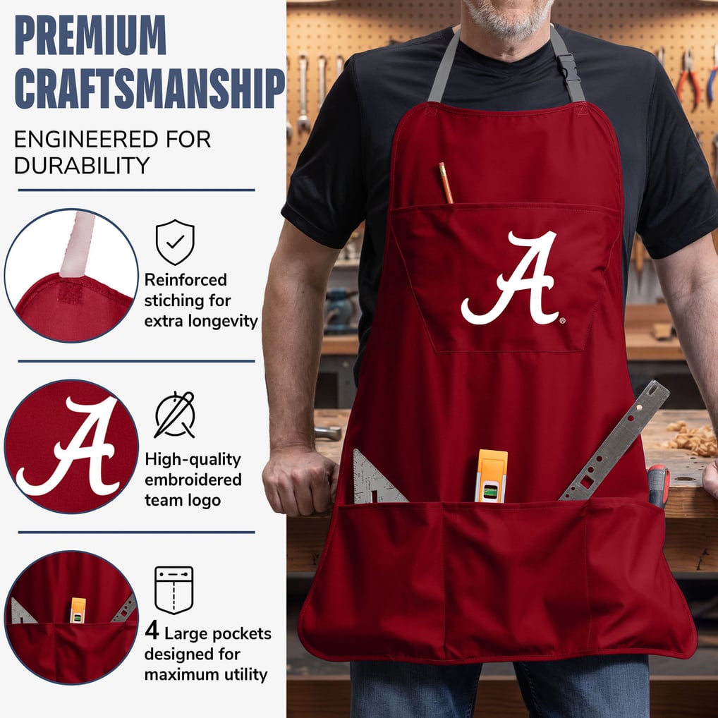 Alabama Crimson Tide Gameday Grilling Apron