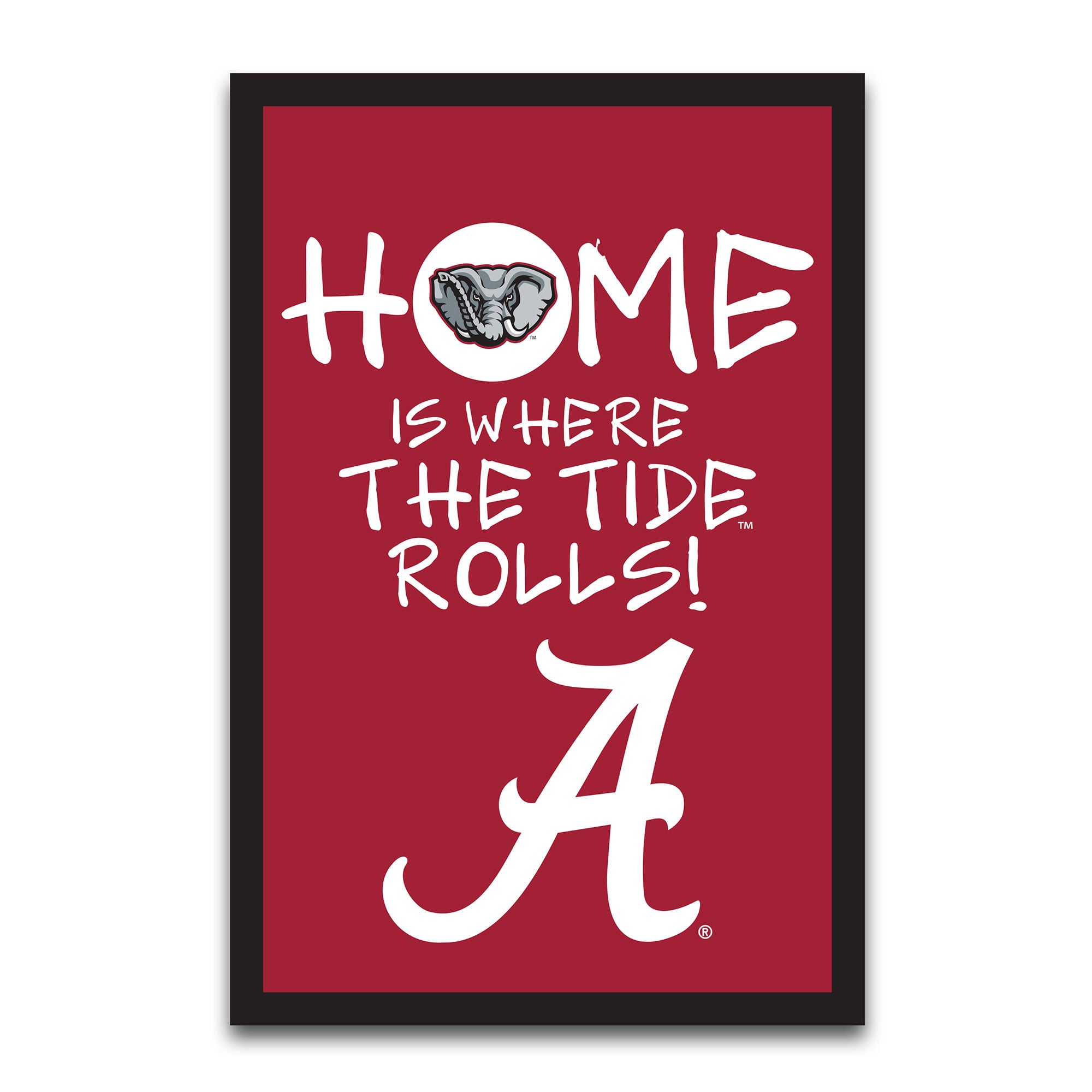 Drapeau de jardin Alabama Crimson Tide 12" x 18"