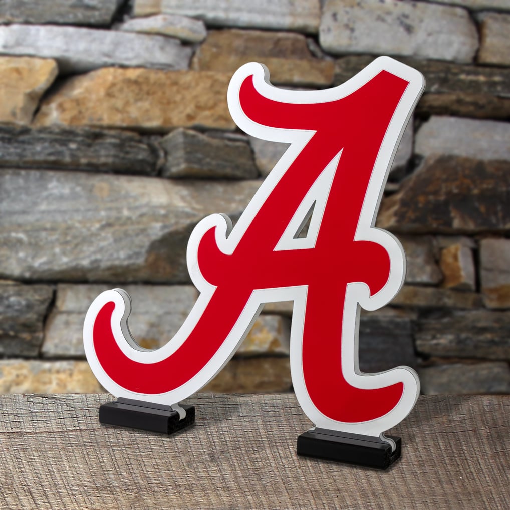 Alabama Crimson Tide LED Infinity Logo Light