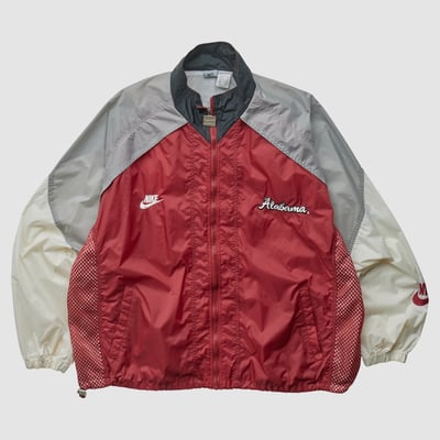 Alabama Crimson Tide Nike 90s Full Zip Jacket - Red - XL by Fanatics Real Vintage