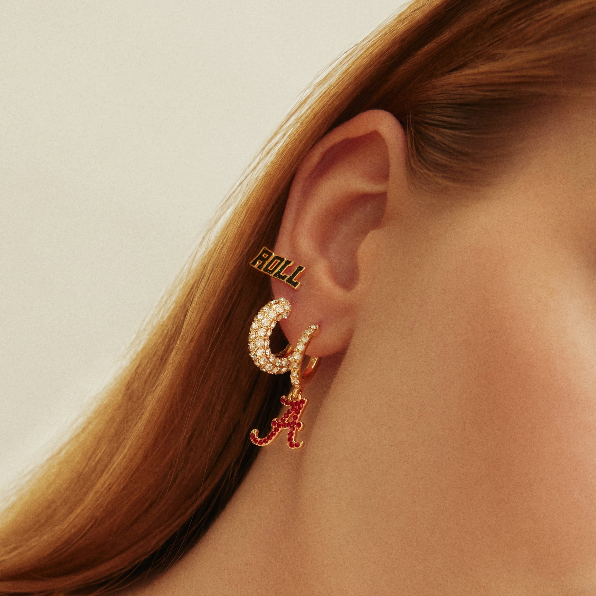 BaubleBar Alabama Crimson Tide 3-Piece Earring Set
