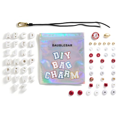 Alabama Crimson Tide BaubleBar Mini Custom Bag Charm Bead Kit