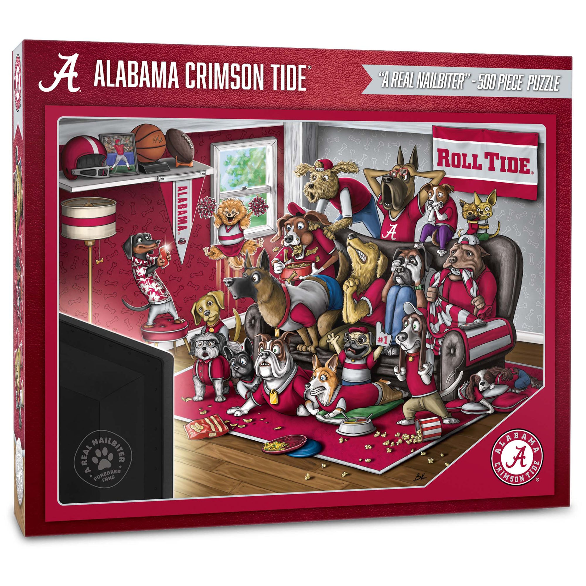 Fanpoint Alabama Crimson Tide Purebred Fans 18'' x 24'' A Real