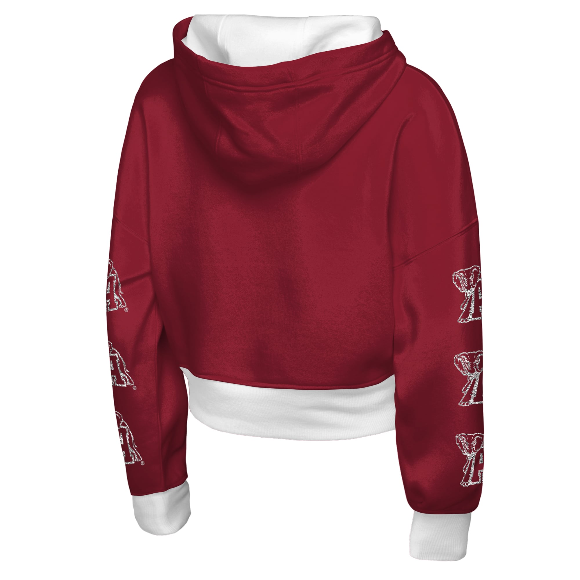 Sweat à capuche en polaire Outerstuff pour filles, motif Crimson Alabama Tide Fair Catch