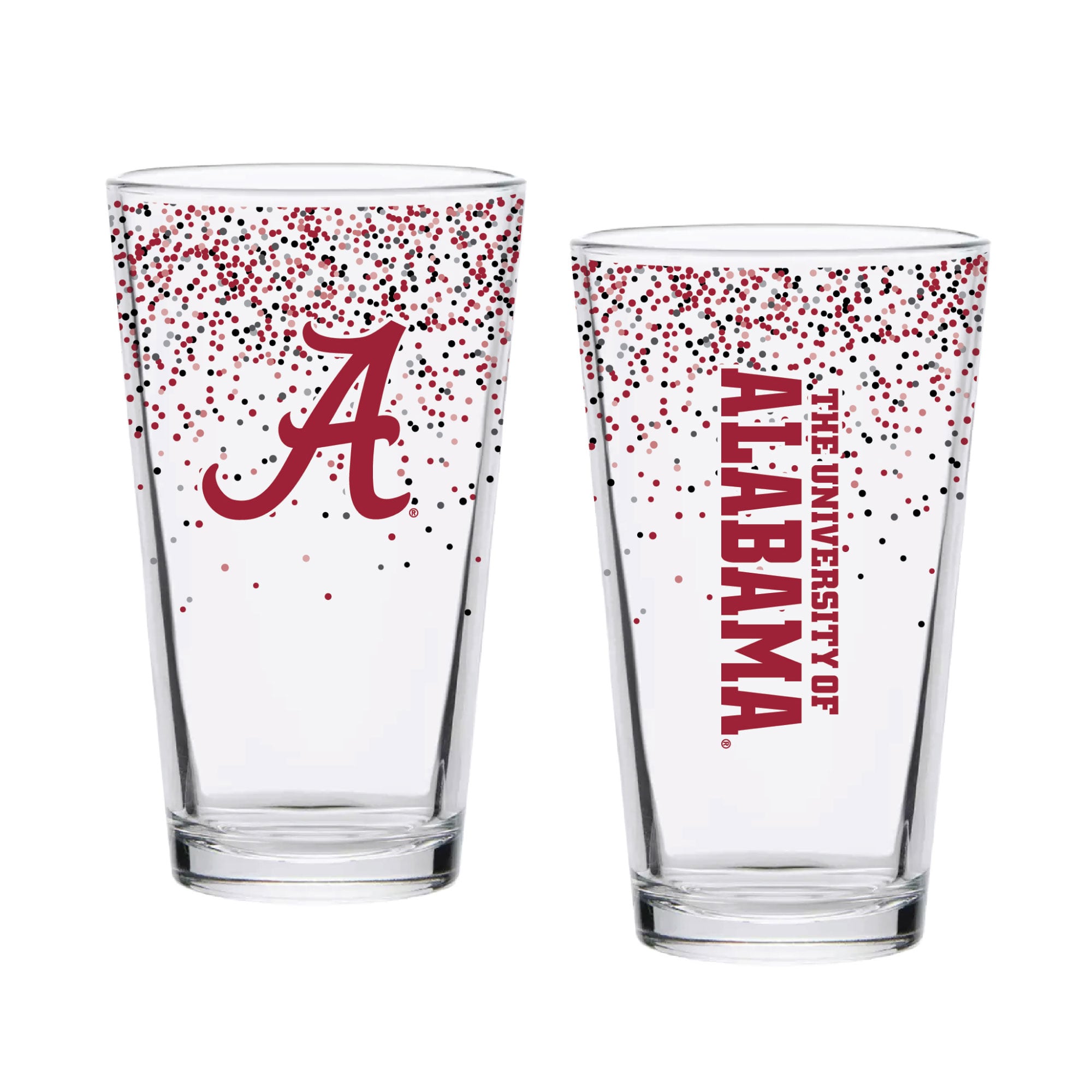 Indigo Falls Alabama Crimson Tide Confetti Pints ​​- Lot de 2