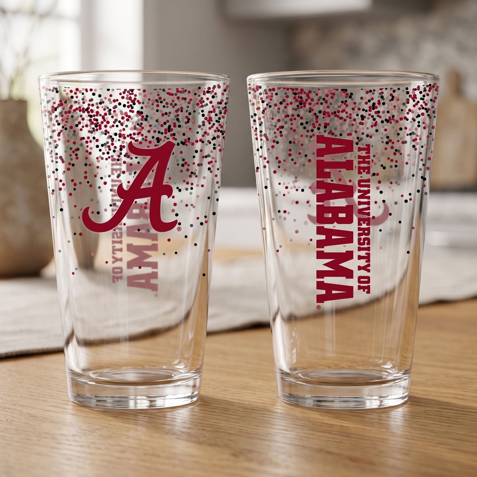 Indigo Falls Alabama Crimson Tide Confetti Pints ​​- Lot de 2