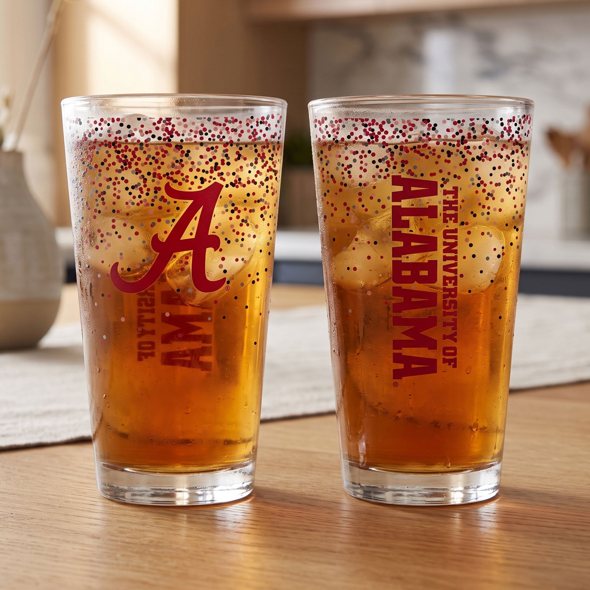 Indigo Falls Alabama Crimson Tide Confetti Pints ​​- Lot de 2