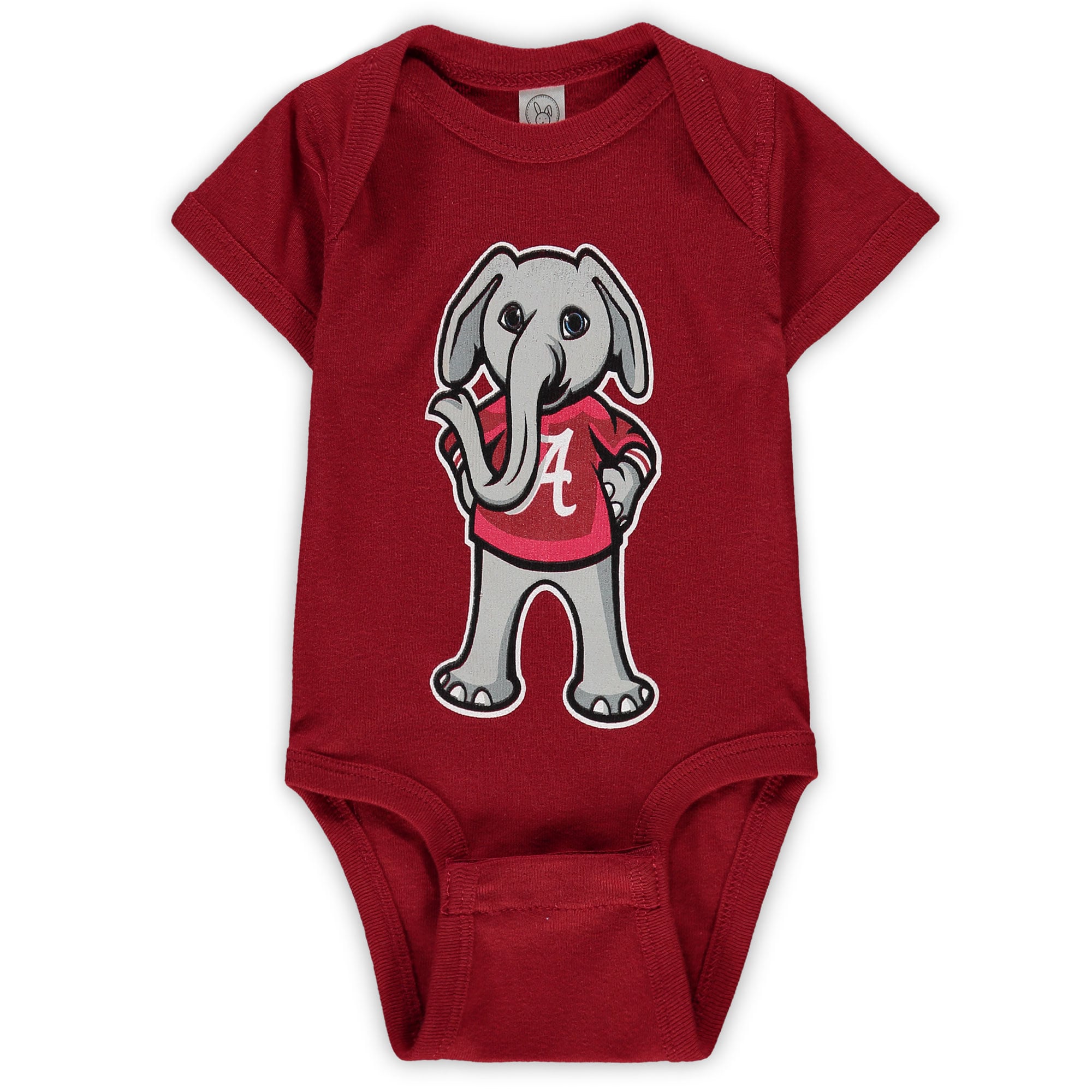 Body bébé Two Feet Ahead rouge Alabama Crimson Tide avec grand logo