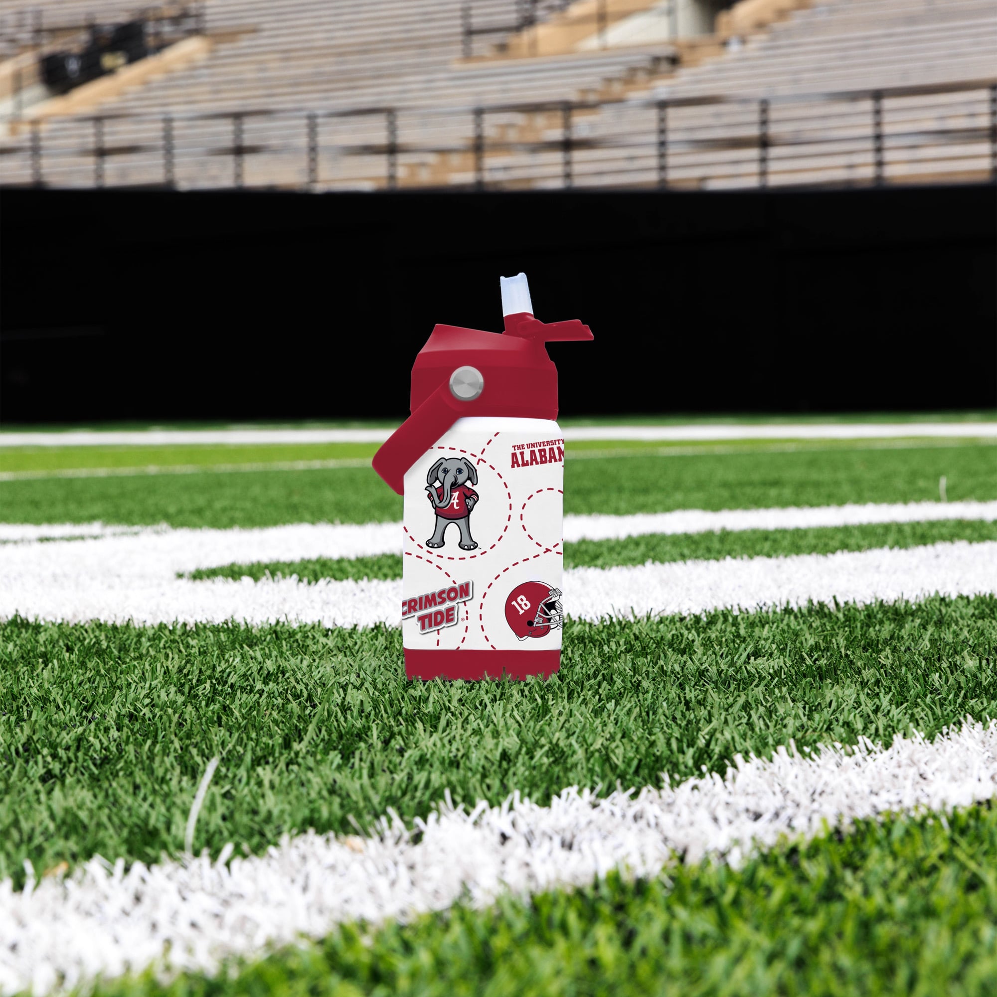 Logo Brands Alabama Crimson Tide 12oz. Mascot Bottle