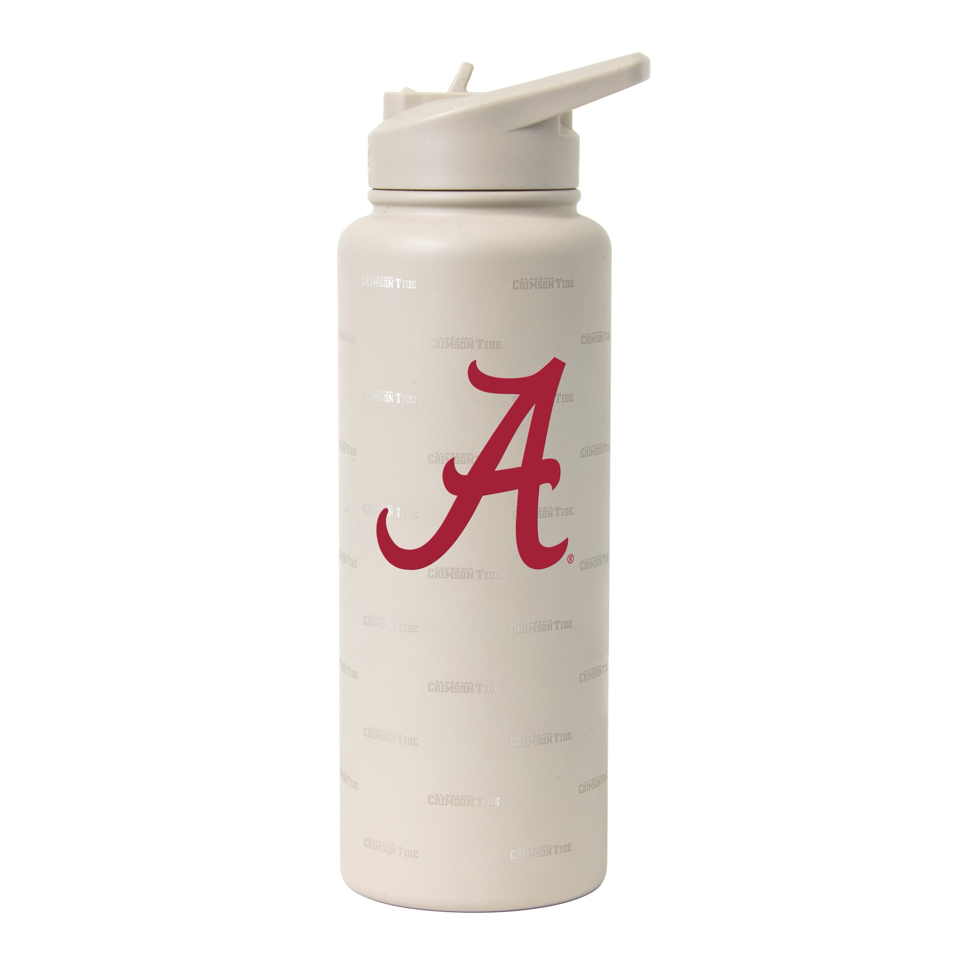 Bouteille de 34 oz Logo Brands Alabama Crimson Tide Sand Ghost Quencher