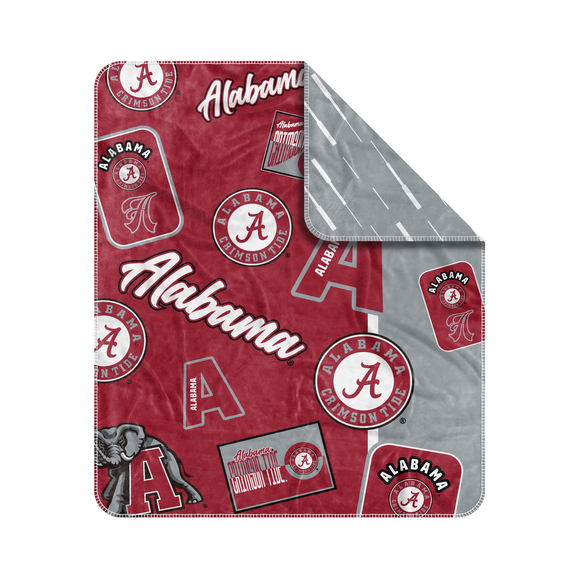 Couverture jetée Dream Weave 50" x 60" Logo Brands Alabama Crimson Tide
