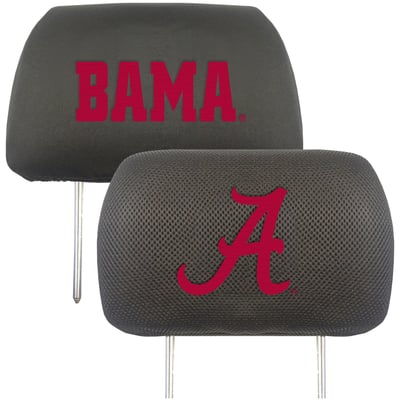 Alabama Crimson Tide Logo Brands Car Head Rest Cover