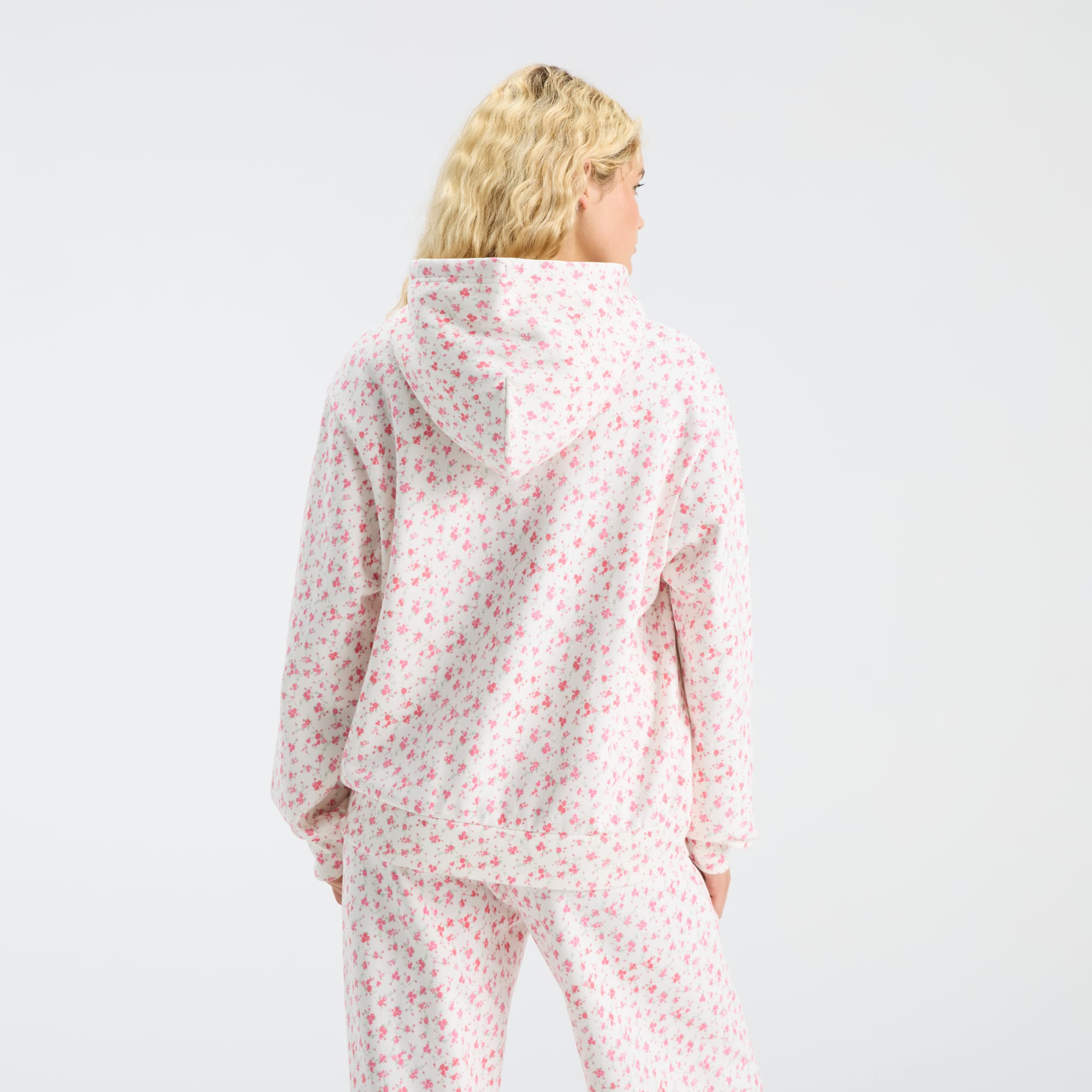 LoveShackFancy Women's White Alabama Crimson Tide Nacova Hoodie